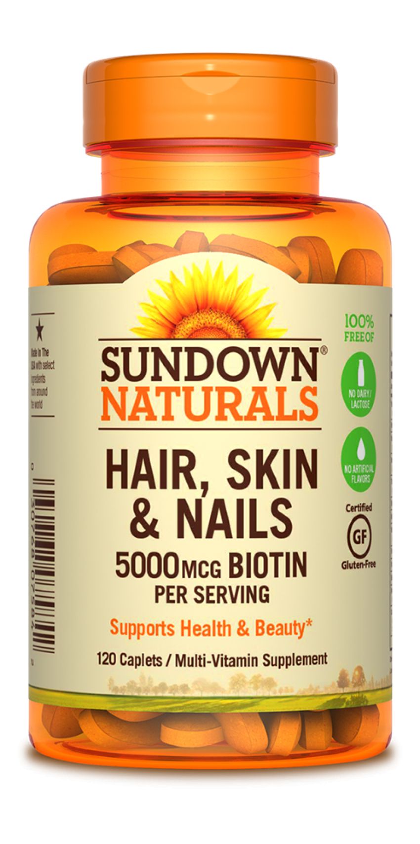 SUNDOWN NATURALS - HAIR, SKIN & NAILS