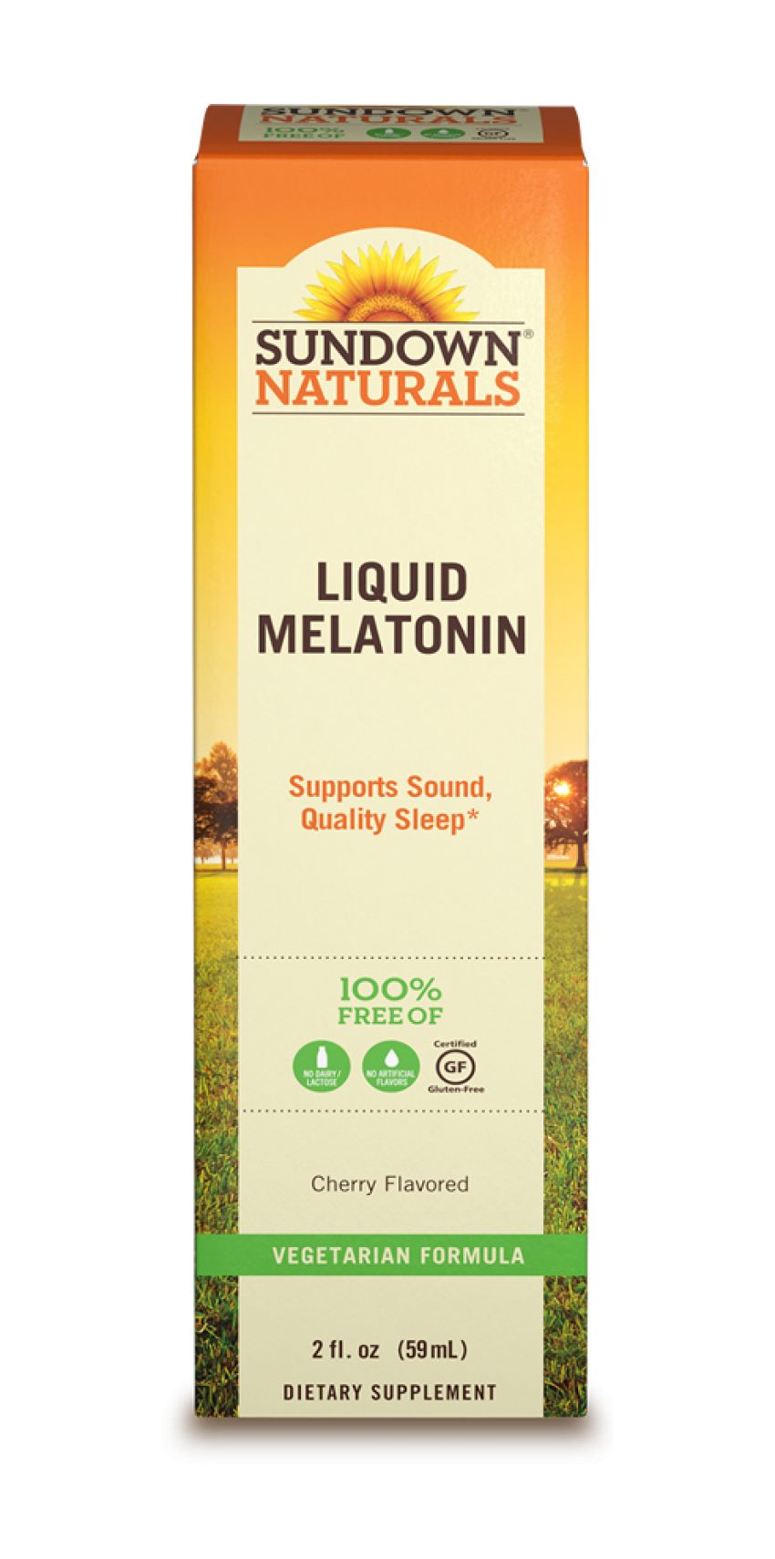 SUNDOWN NATURALS . LIQUID MELATONIN