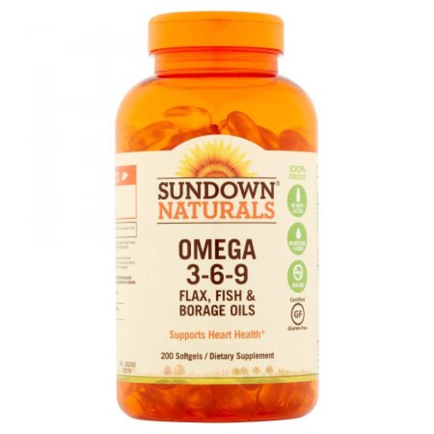 SUNDOWN NATURALS - OMEGA 3 - 6 -9 