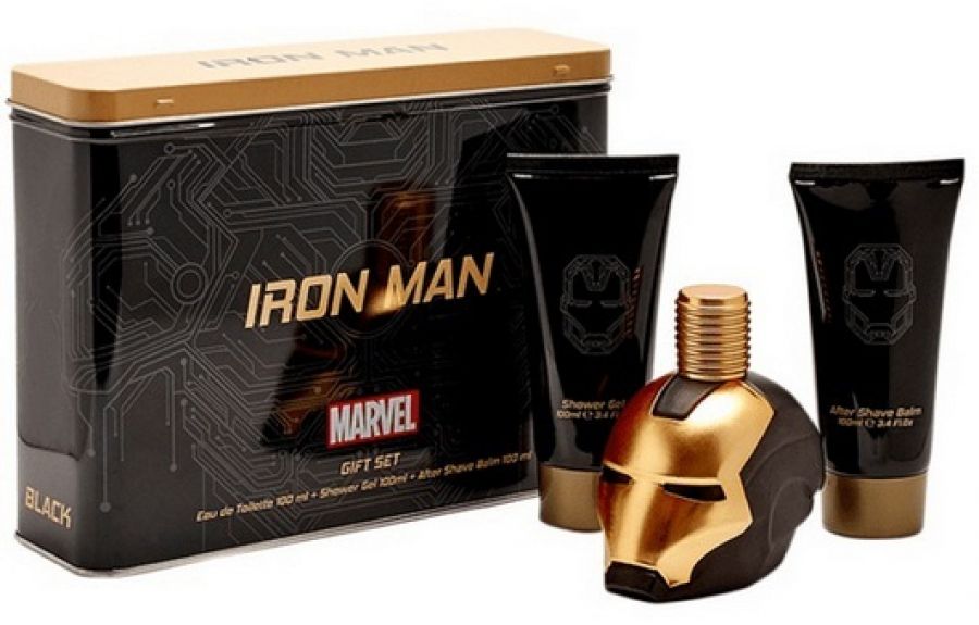 IRON MAN - MARVEL - GIFT SET - Eau de Toilette - Shower Gel - After Shave Balnm